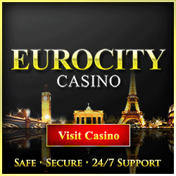 Visit Euro City Casino and Get $200 Free SignUp Bonus!